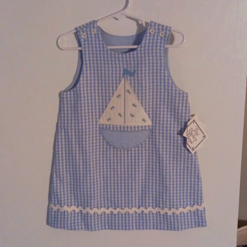 Bailey Boys sailboat over dress